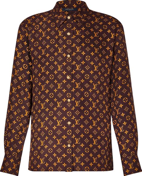 lv mens dress shirt|louis vuitton men's shirts price.